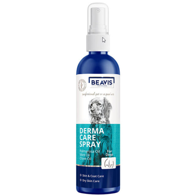Beavis Derma Care Dog Spray with Palmarosa, Mint & Clove Oil 100ml